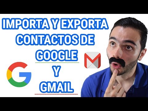 📝CÓMO IMPORTAR Y EXPORTAR CONTACTOS DE GOOGLE Y GMAIL 📧 (Aprende en Menos de 3 Minutos)