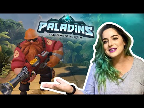 JOGOS RANDOM| Paladins - A mestre das torretas? (c/ Sweet)