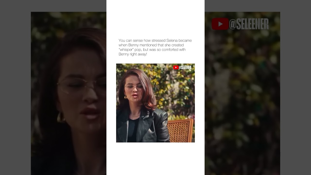 Do you think Selena created whisper pop?