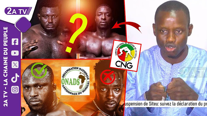 Annulation Combat Siteu VS Balla Gaye 2 ? La Déclaration du CNG Malick Ngom