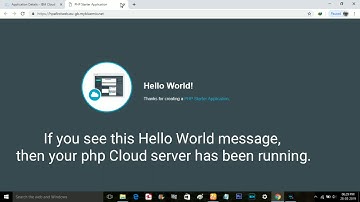 How to create and upload web application to bluemix IBM cloud server.