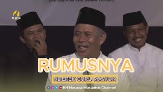 FULL! KH MARZUQI MUSTAMAR TERBARU : RUMUS PILIHAN PILPRES 2024