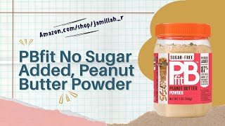 Pbfit No Sugar Added Peanut Er Powder Healthy & Protein-Packed Alternative