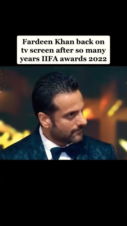 Salam Khan and Fardeen Khan back on screen IIfa Award #shorts #salmankhan #fardeenkhan