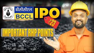23 Bccl Ipo Important Rhp Points?