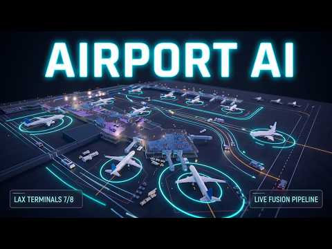 One Day AI: LAX Airport - Live Operations, People, Robots & Fusion | The Foundation for Physical AI