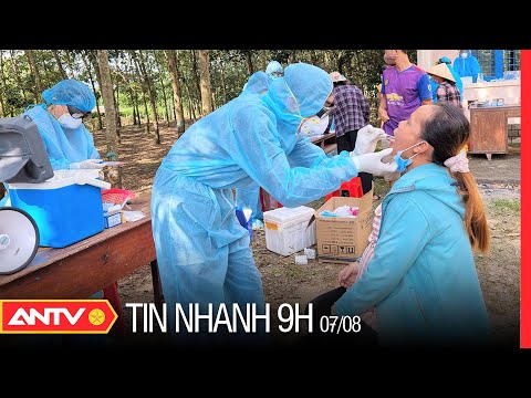 Tin nhanh 9h ngày 7/8: Sáng nay: Việt Nam có thêm 3.794 ca mắc covid-19 | ANTV