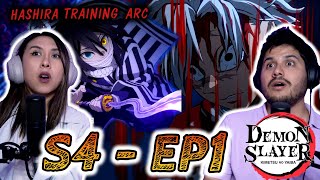 HASHIRA TRAINING ARC!! 🔥🔥 |  DEMON SLAYER [鬼滅の刃]  4X1  REACTION