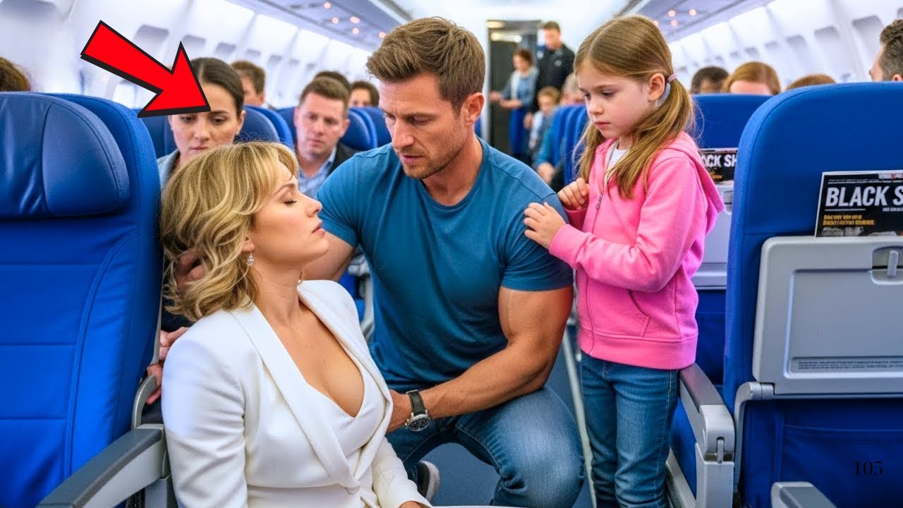Un PDG s’effondre dans l’avion… Un père célibataire intervient et tout bascule pour sa fille