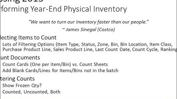 Sage 500 Year End Preparation 2015