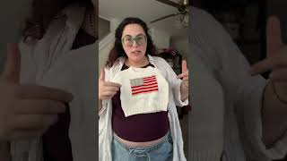 This is the cutest, stinking little knit top