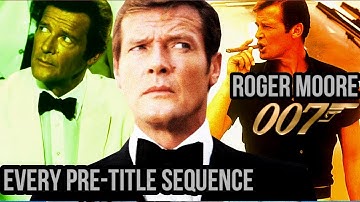 Every 007 Pre-title Sequence | Roger Moore (4K UHD)
