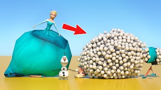 1 to 100,000,000 Elsa balls - not for kids.