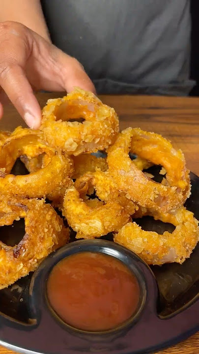 Crispy Lays Onion Rings  #shorts #food