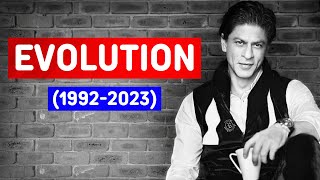 Shah Rukh Khan Evolution (1992-2023) | Evolution Of Shahrukh Khan (Deewana-Pathaan)