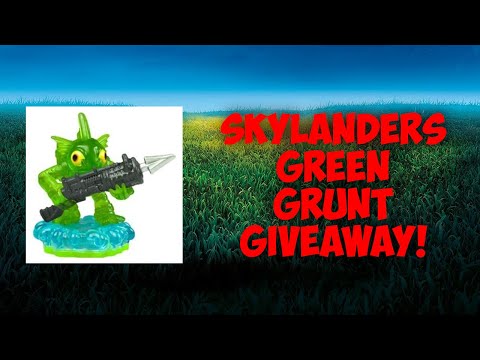Green Gill Grunt Giveaway - Closes November 7, 2020