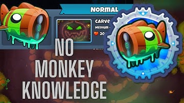 BTD6 Bloonarius Normal Tutorial - No Monkey Knowledge - Carved