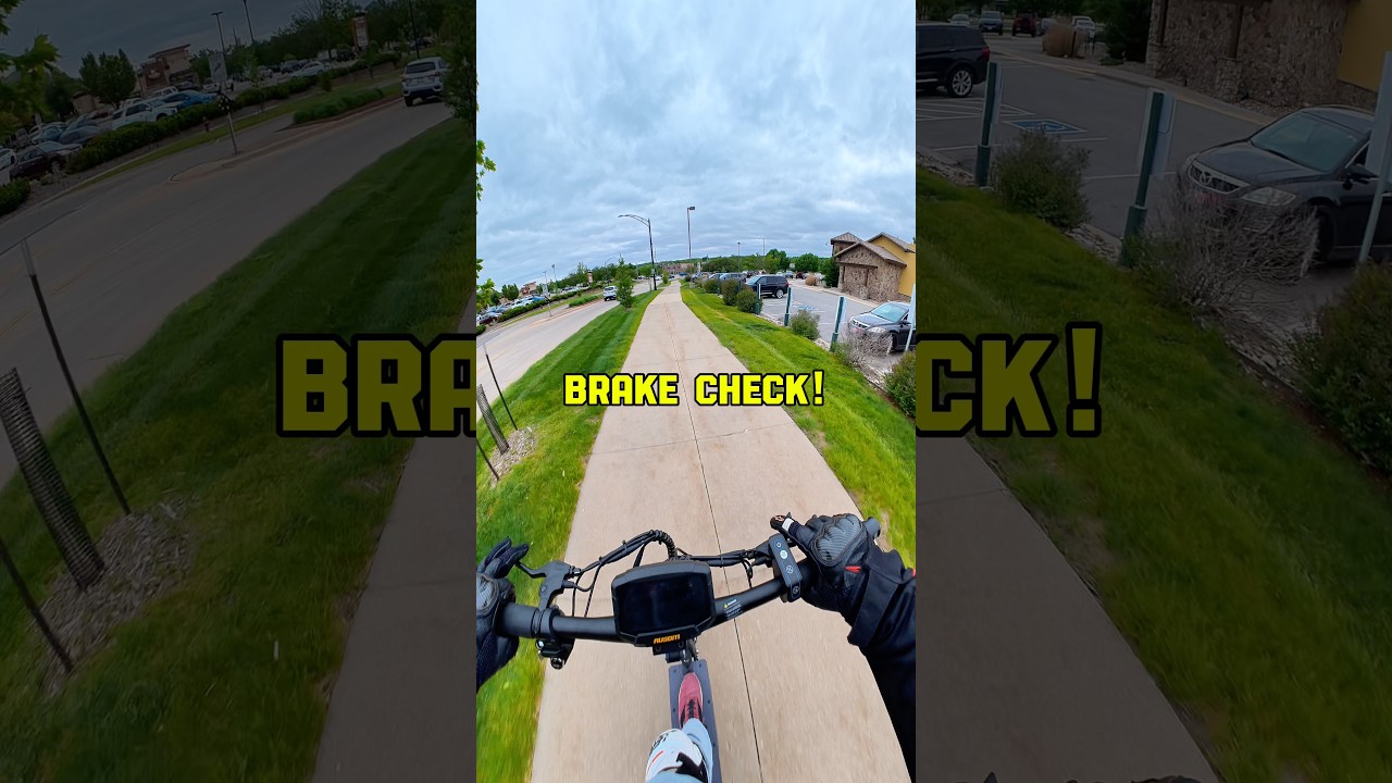 Brake Check on an $800 Scooter 😬