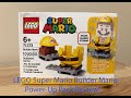 LEGO Super Mario Builder Mario Power-Up Pack Review! (With LEGO Mario) Set Number 71373!