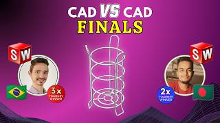 CAD esports FINALS! 🔥 Ricarod Jean vs Mehtab | 3D WIRES Speedmodeling | TooTallToby Tournament screenshot 2