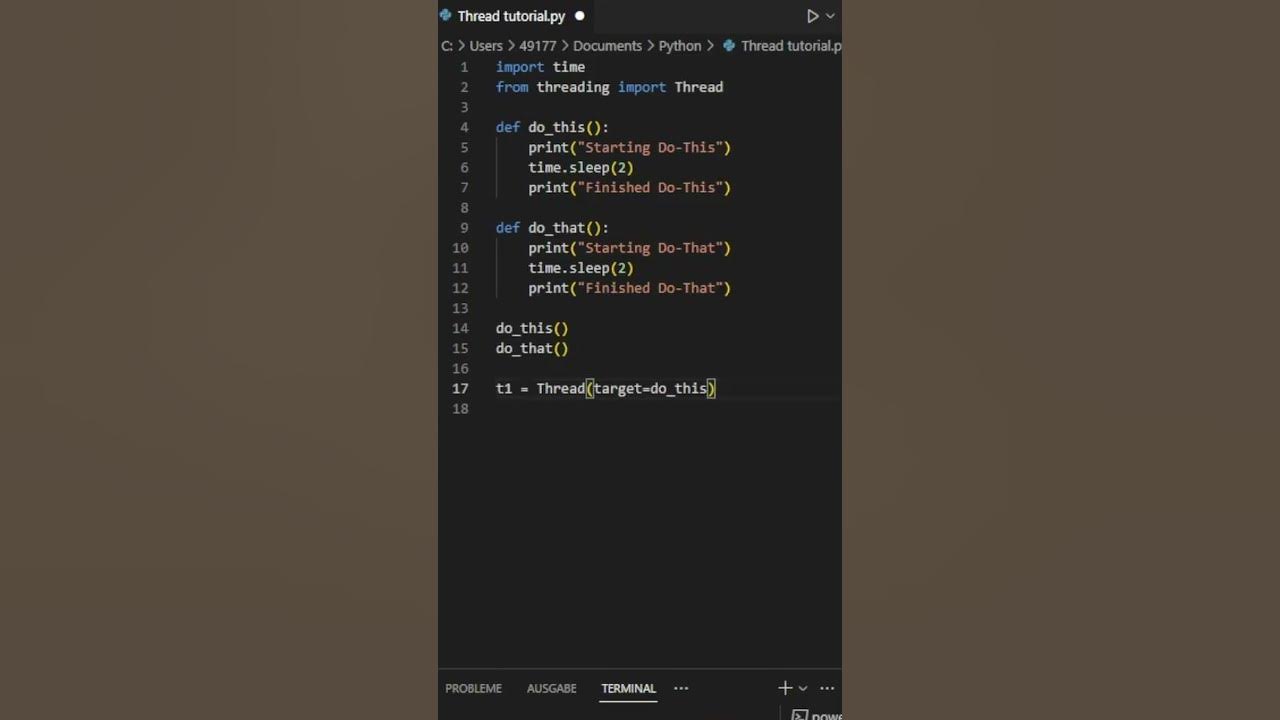 How to make your code faster python thread tutorial youtube