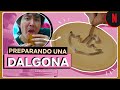 Así se prepara una dalgona original | El juego del calamar
