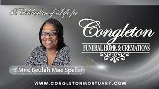 04-18-2026-Celebration of Life For: 🕊️Mrs. Beulah Mae Speller