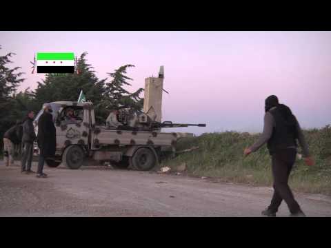 قصف مضاد 23 واستهداف معاقل تنظيم داعش في القحطاني جيش اليرموك