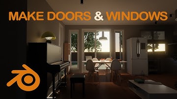 Create Doors and Windows Easily with BlenderBIM