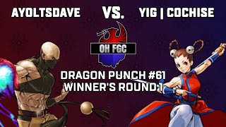 AyoltsDave vs. YIG | Cochise - DPO #61 | KOF 02 UM Winners Round 1