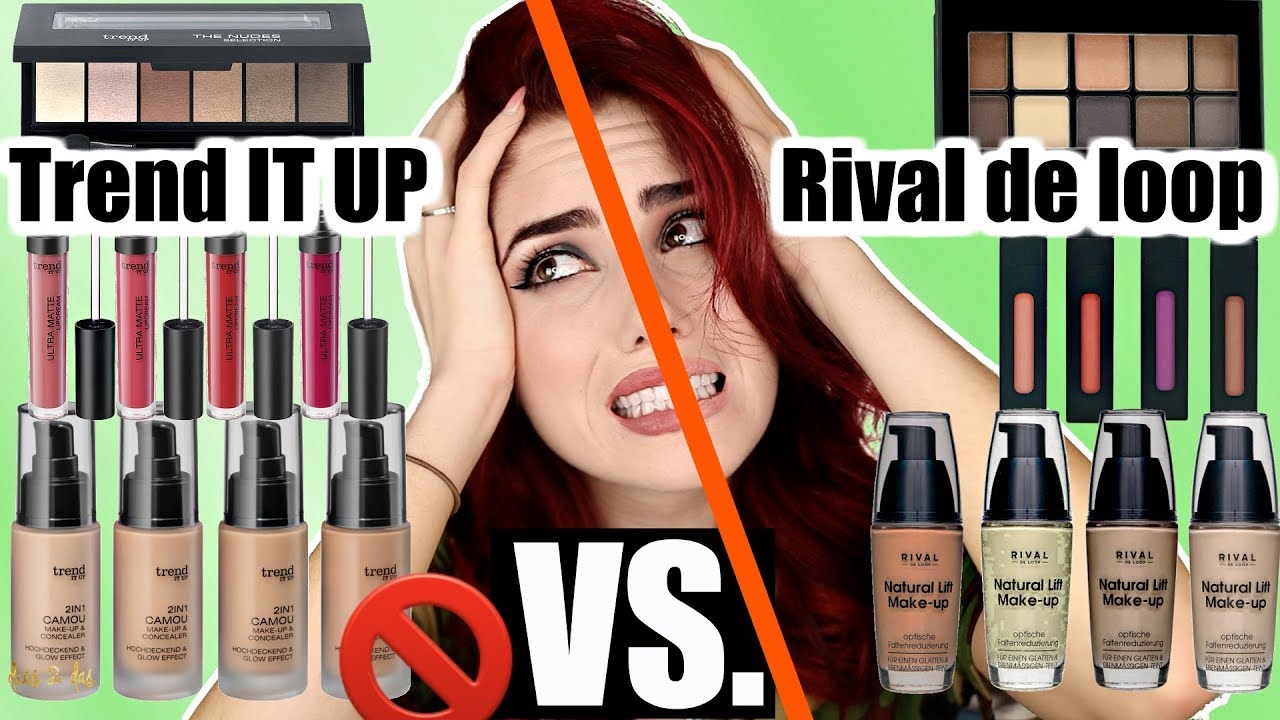 FAIL🚫 TREND IT UP VS. RIVAL DE LOOP I dm vs Rossmann Drogerie Vergleich Dupes I Luisacrashion