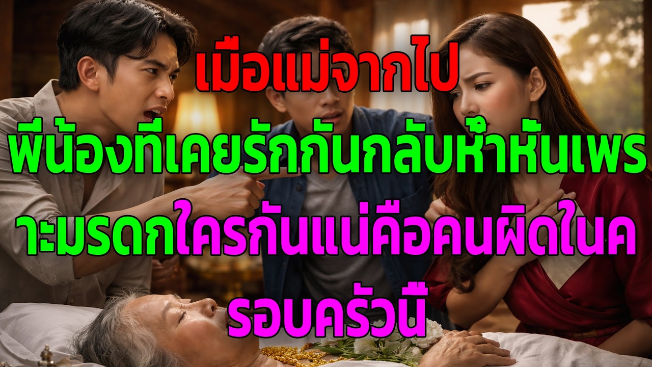 เมื่อแม่จากไป พี่น้องที่เคยรักกันกลับห้ำหั่นเพราะมรดก ใครกันแน่คือคนผิดในครอบครัวนี้