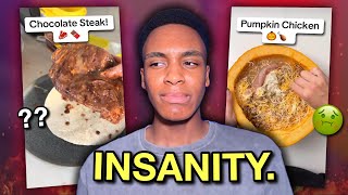 The WORST Cooking Page on TikTok (Weird Recipe Reaction)