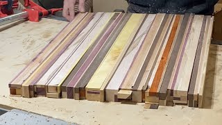 Cutting board chaotic pattern