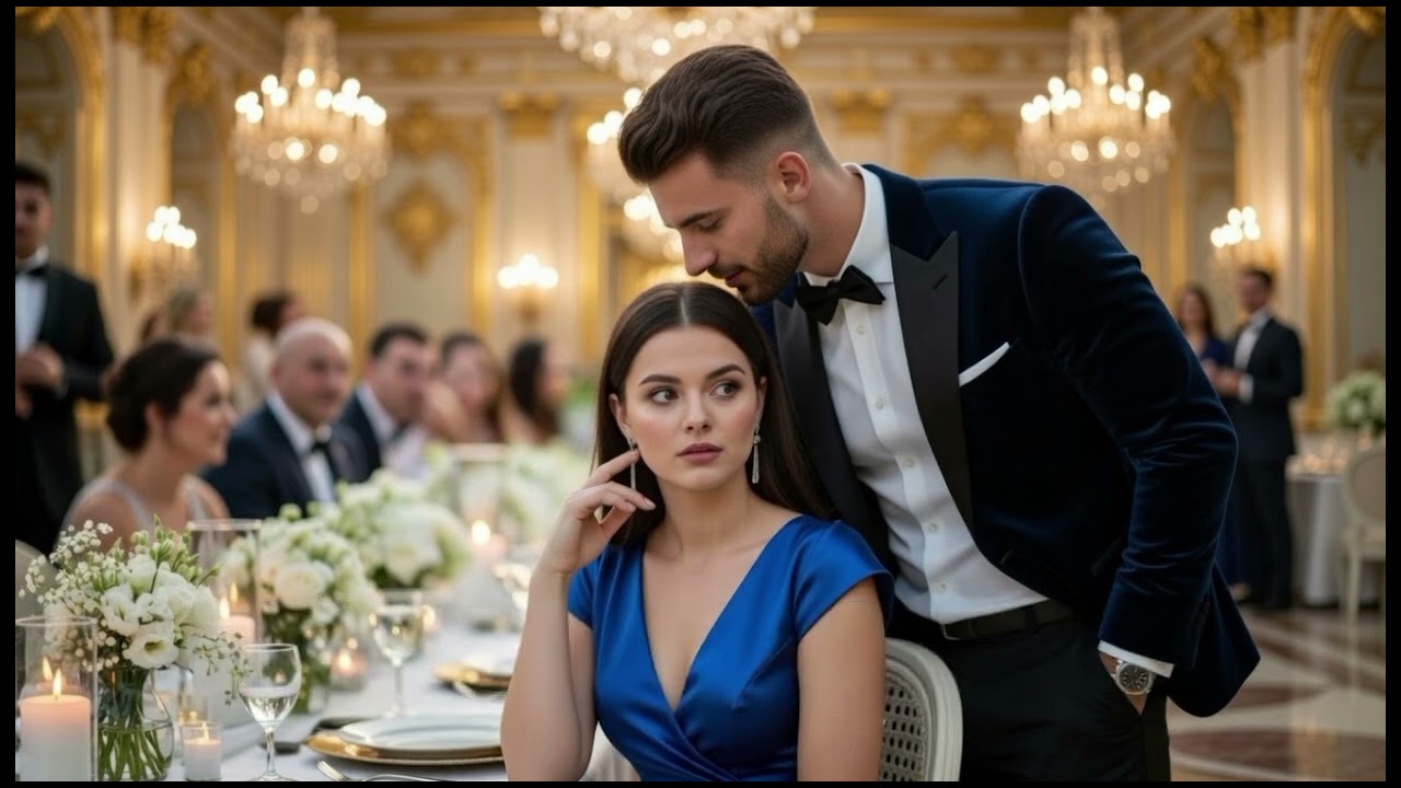 Single Mom Sat Alone at a Wedding — The CEO Whispered, “Pretend I’m Your Husband”… But He Meant It