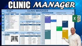 How To Create A Health Clinic Management System With Scheduling & Invoicing In Excel [FREE DOWNLOAD] screenshot 4