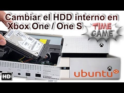 Cambiar HDD en Xbox One bajo (Ubuntu) - YouTube