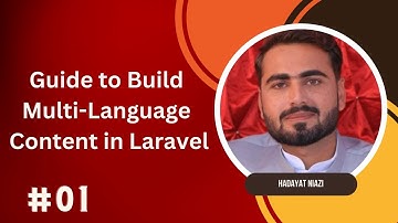 #01 Translate Content in Multiple Languages in Laravel