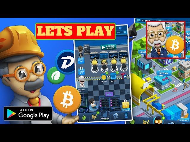 Lets Play Crypto Idle Miner - Bitcoin Tycoon, android gameplay