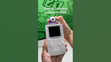 Testing the GameBoy Camera in 2025, Still Snapping? #retrogaming #gameboycamera #gameboy #nintendo