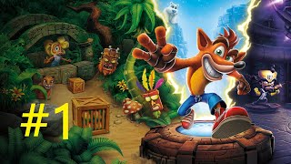 Crash Bandicoot 3 Warped - Прохождение #1