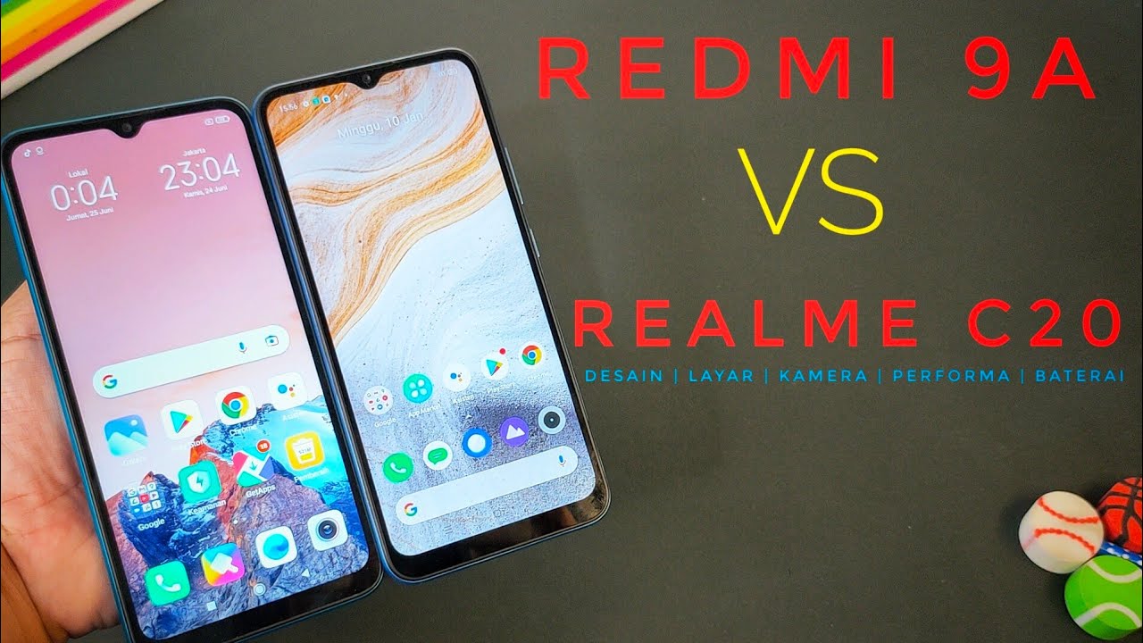 Realme C21 И Redmi 9a