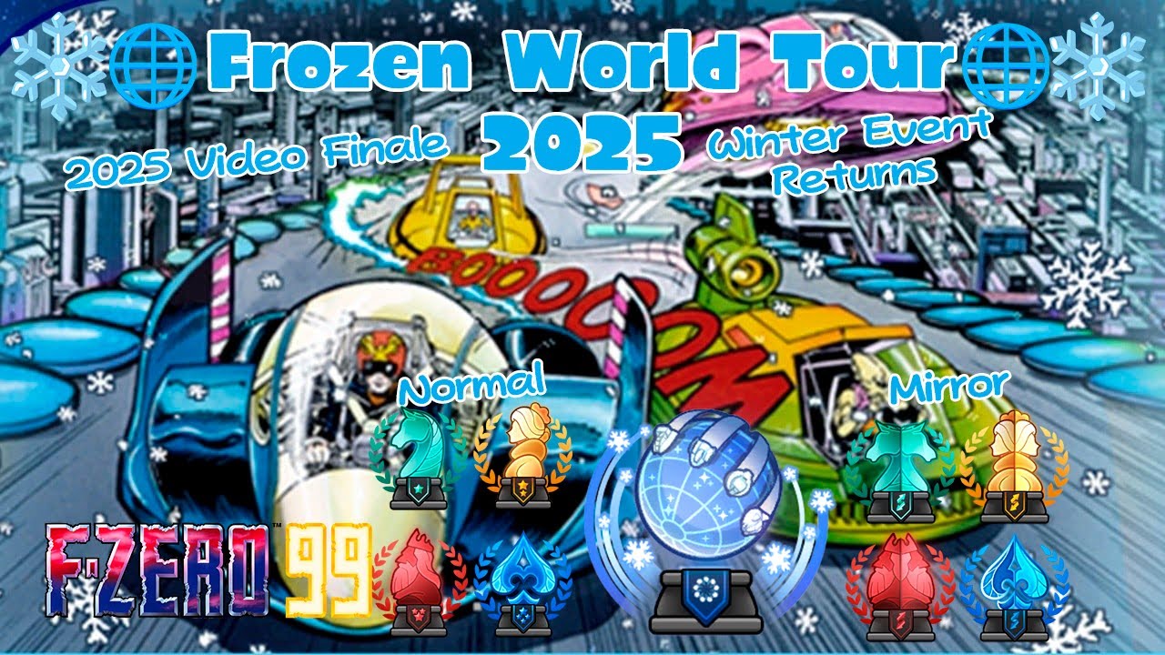 F-ZERO 99 ❄ Frozen World Tour 2025 ❄ Winter Event Returns ❄