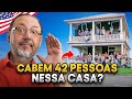 Cabem 42 pessoas nessa casa