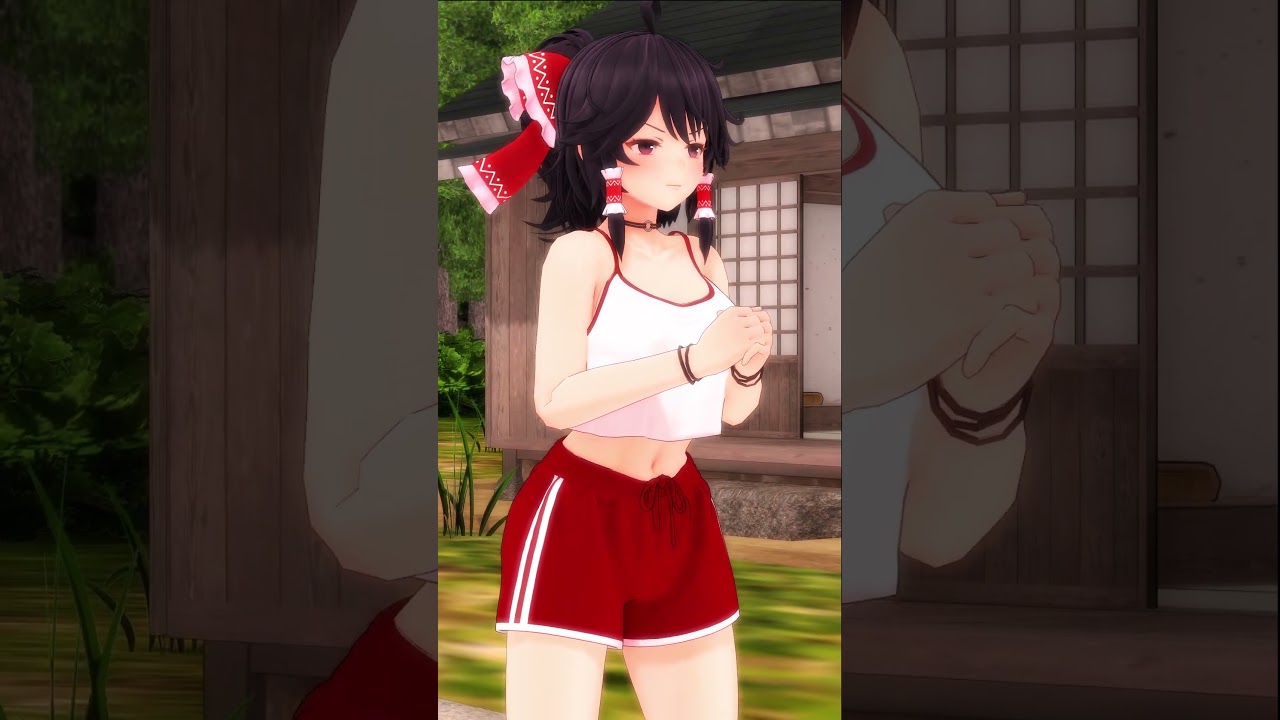 【東方MMD】 霊夢の邪魔をしてはいけません