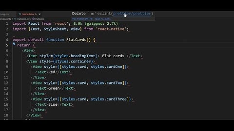 [Fixed] Delete `CR` eslint (prettier/prettier) | How to remove delete `cr` eslint prettier/prettier