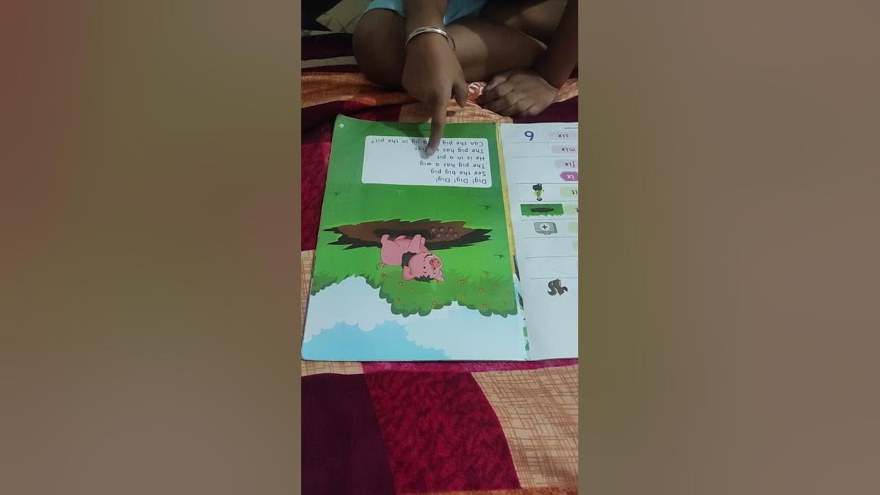 Phonic Primer Reader Book pg 14,15/three letter words "i "vowel words.