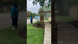 Magic Bubbles Landscape Cleaning 3