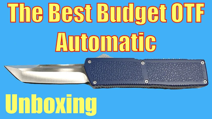 The Best Budget OTF Automatic Knife is the Lightning Elite OTF  - Unboxing