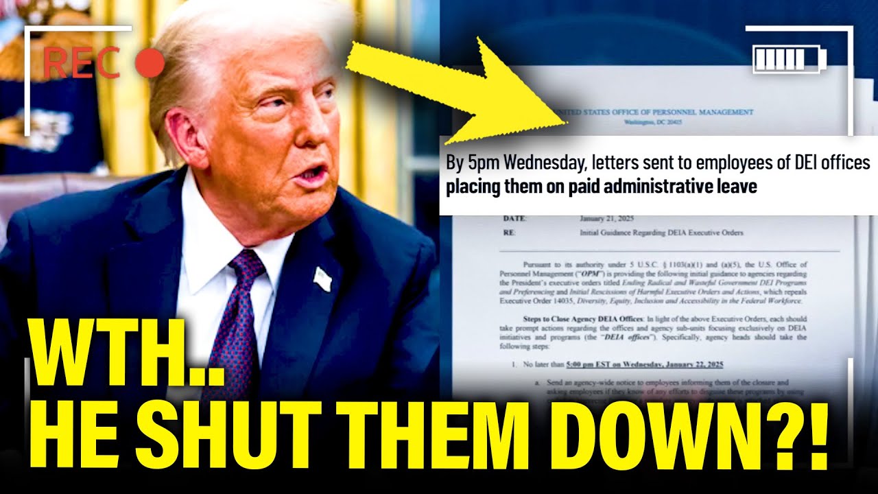 Trump SCREWS GOVT Functions with SWEEPING MOVE